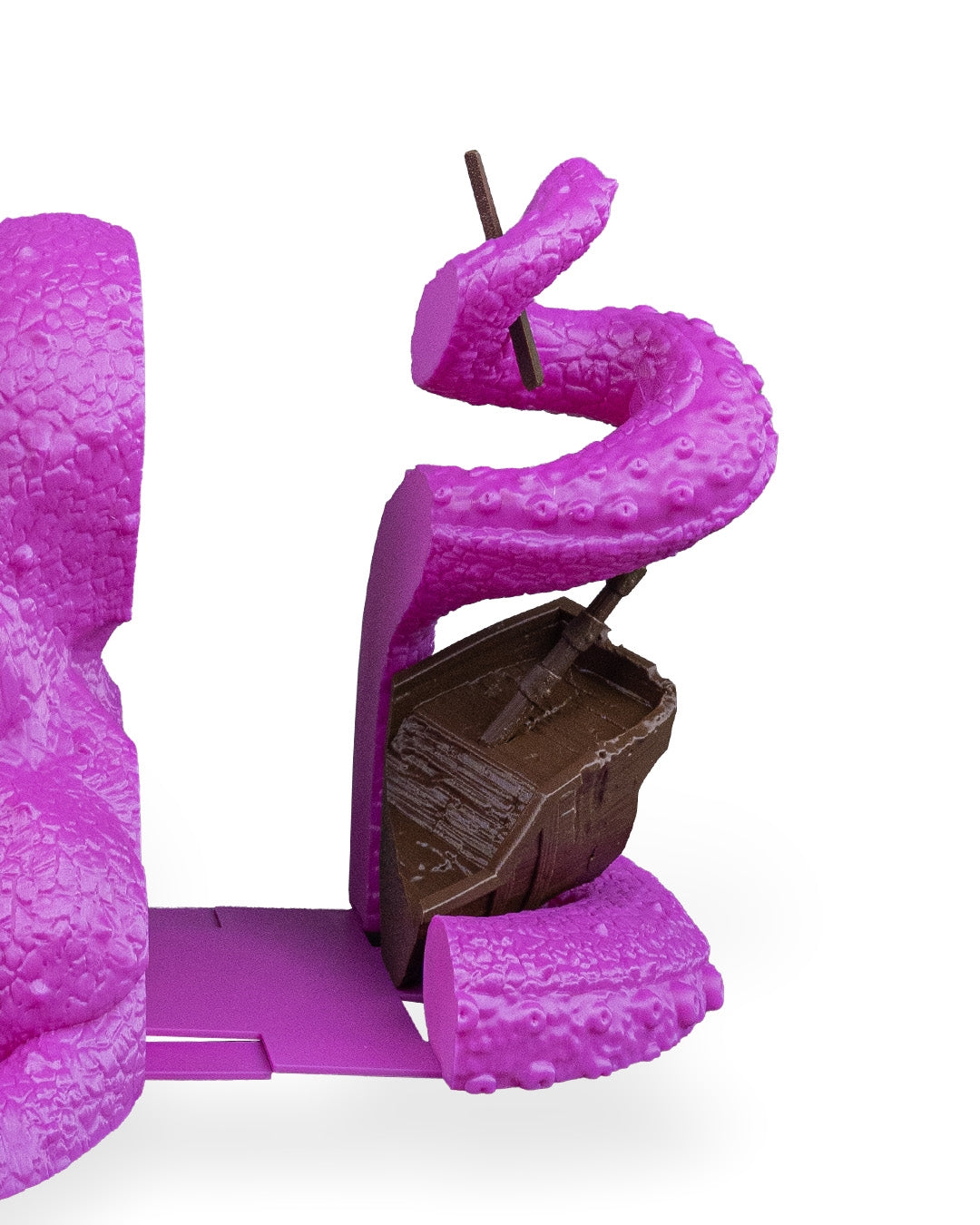 Kraken's Grip Bookend - no painted finish