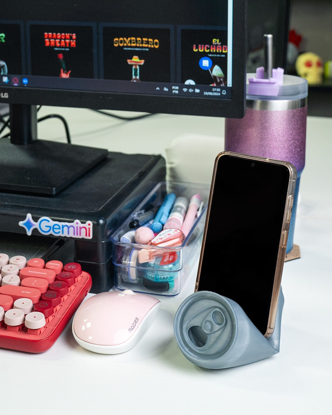 Pop the Top Soda Can Mobile Holder