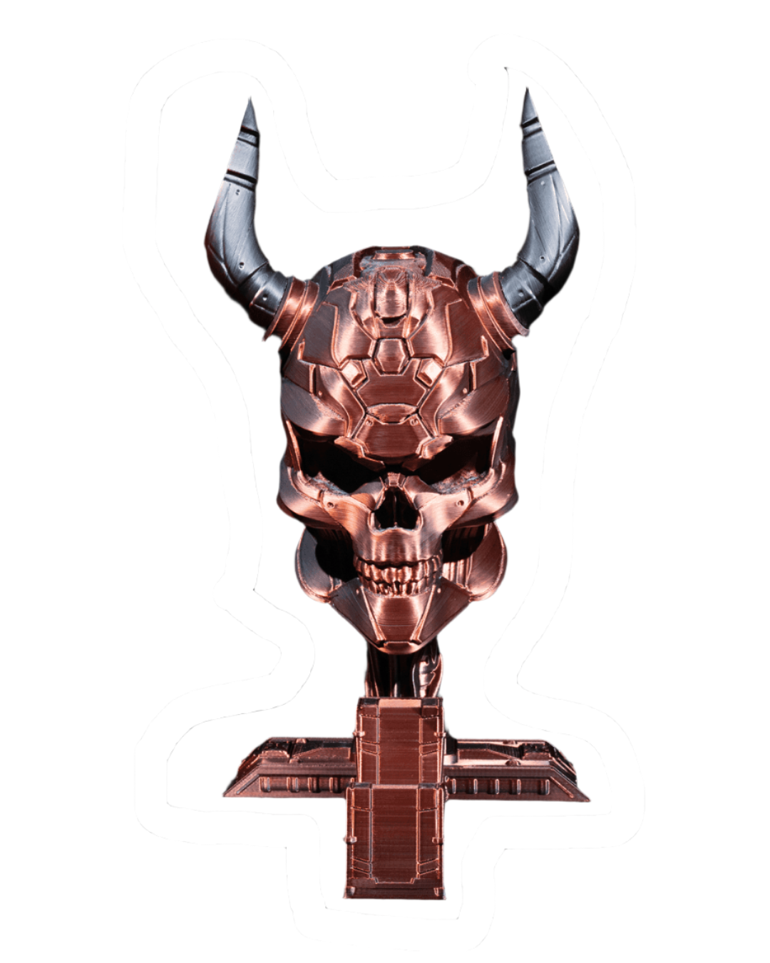 Sci-fi Skull Controller & Headphone Holder