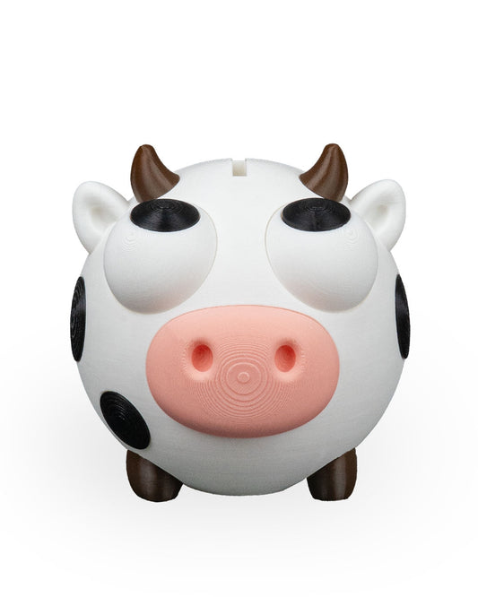 Moo-ney Saves Cow Coin Bank